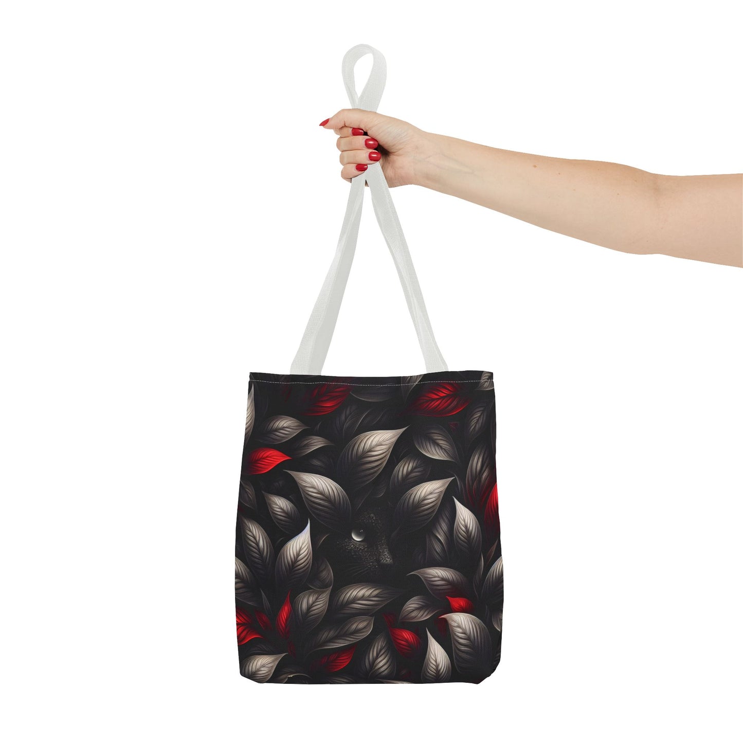 Black Red Mystical Tote Bag | Eco-Friendly Shopping Companion