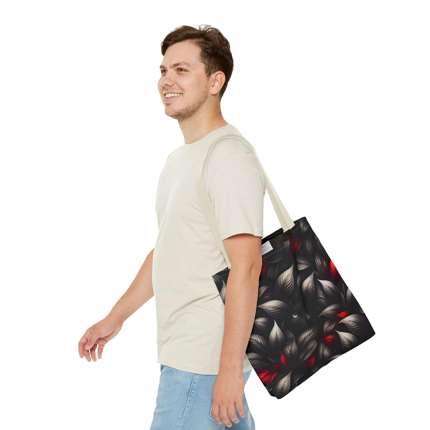 Black Red Mystical Tote Bag | Eco-Friendly Shopping Companion