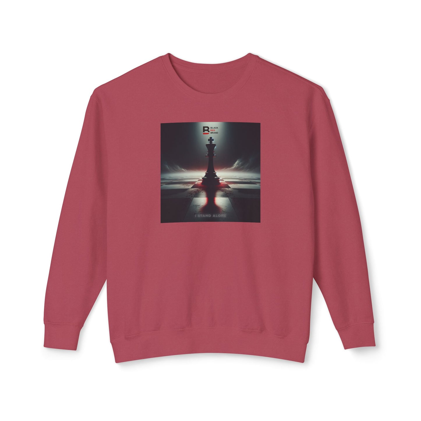 Black Red Lone Queen | Last Stand Crewneck Sweatshirt