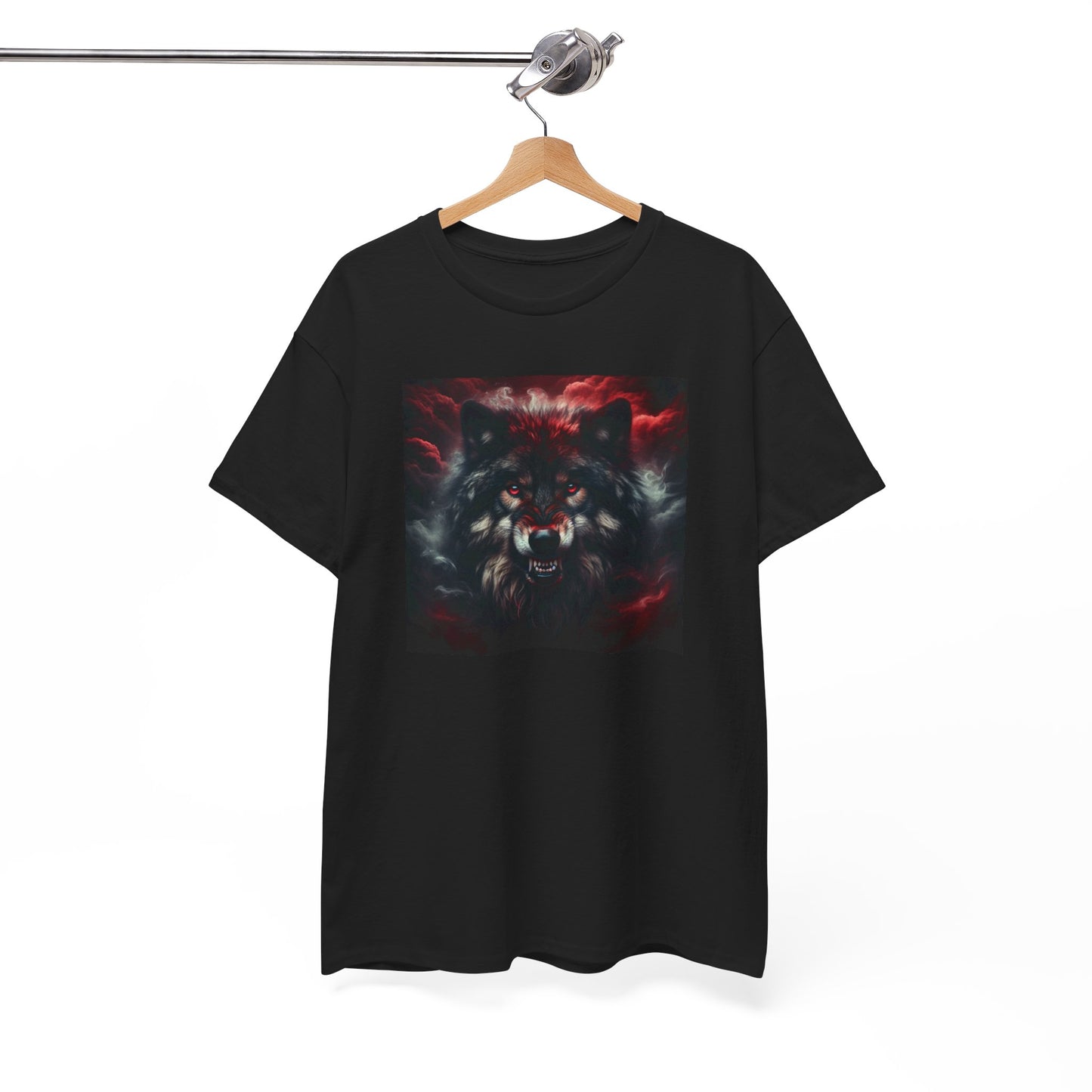 Black Red Wolf | Unleash the Beast Within