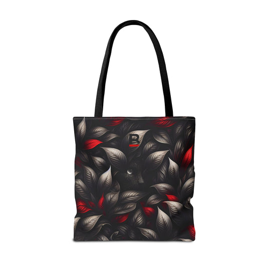 Black Red Mystical Tote Bag | Eco-Friendly Shopping Companion