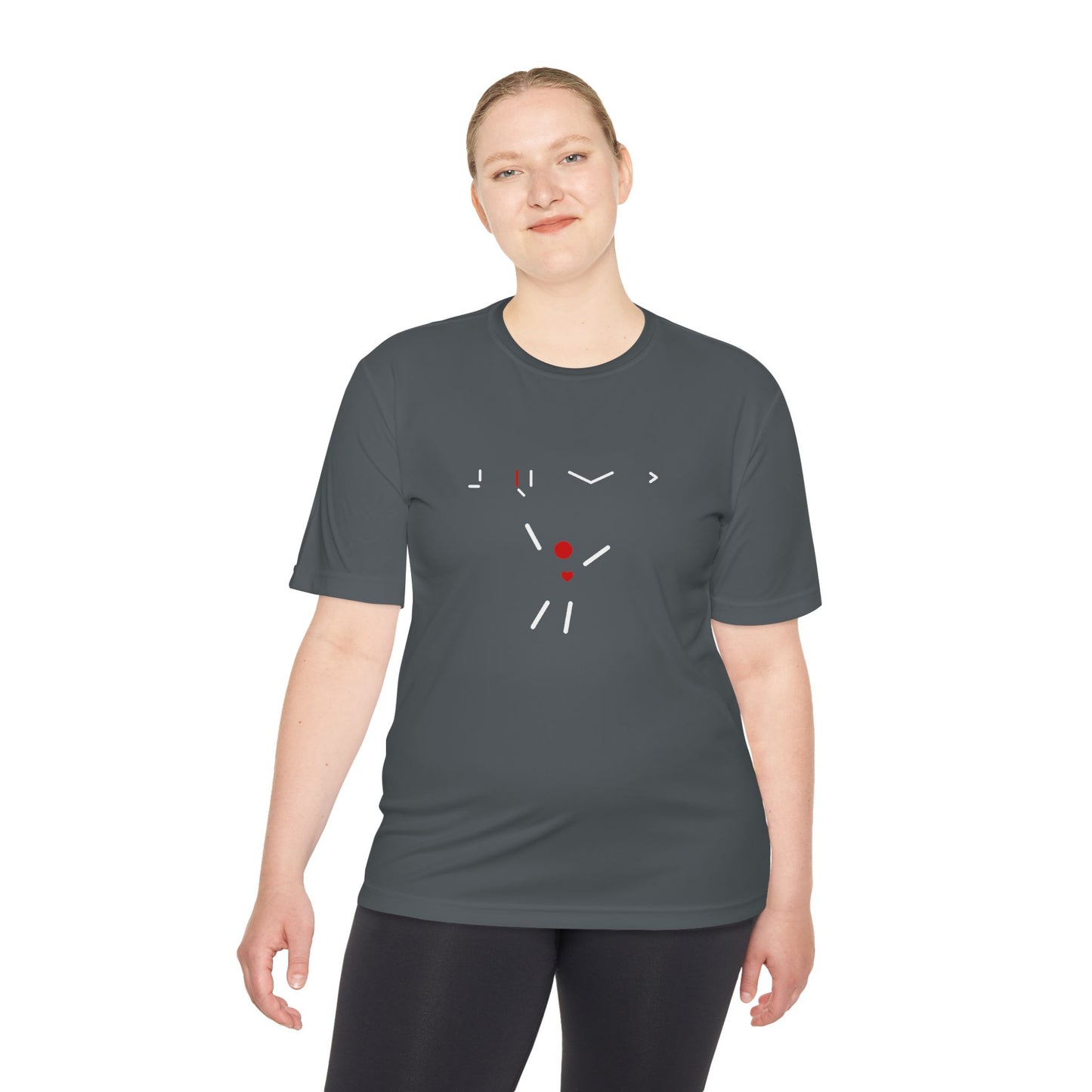 Jump! Moisture Wicking Active Tee, Sports Shirt