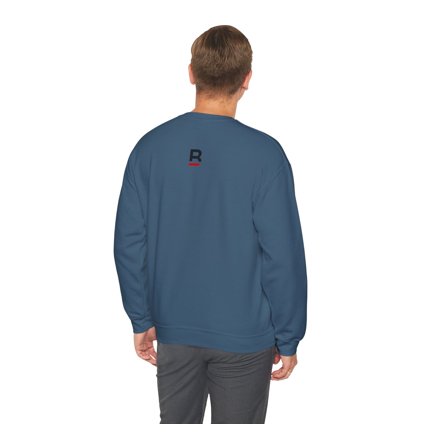 Black Red Lone King | Last Stand Crewneck Sweatshirt
