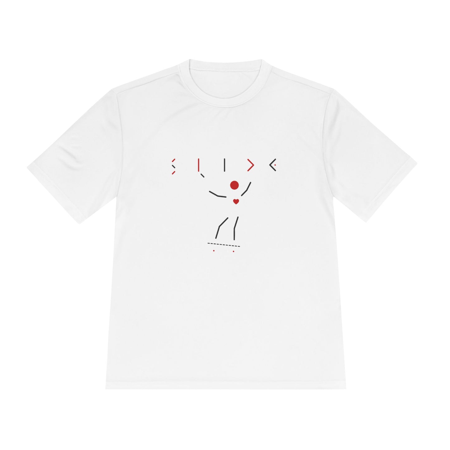 Slide! Moisture Wicking Active Tee, Sports Shirt