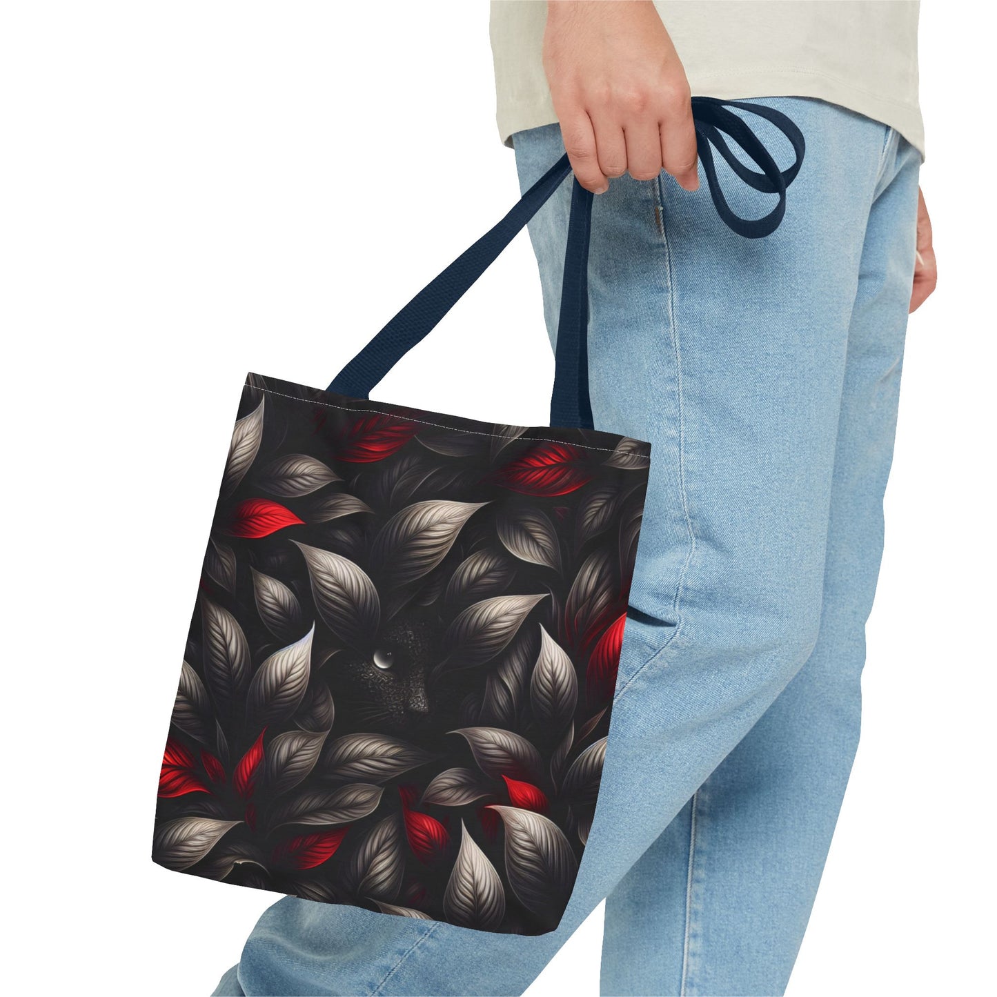 Black Red Mystical Tote Bag | Eco-Friendly Shopping Companion