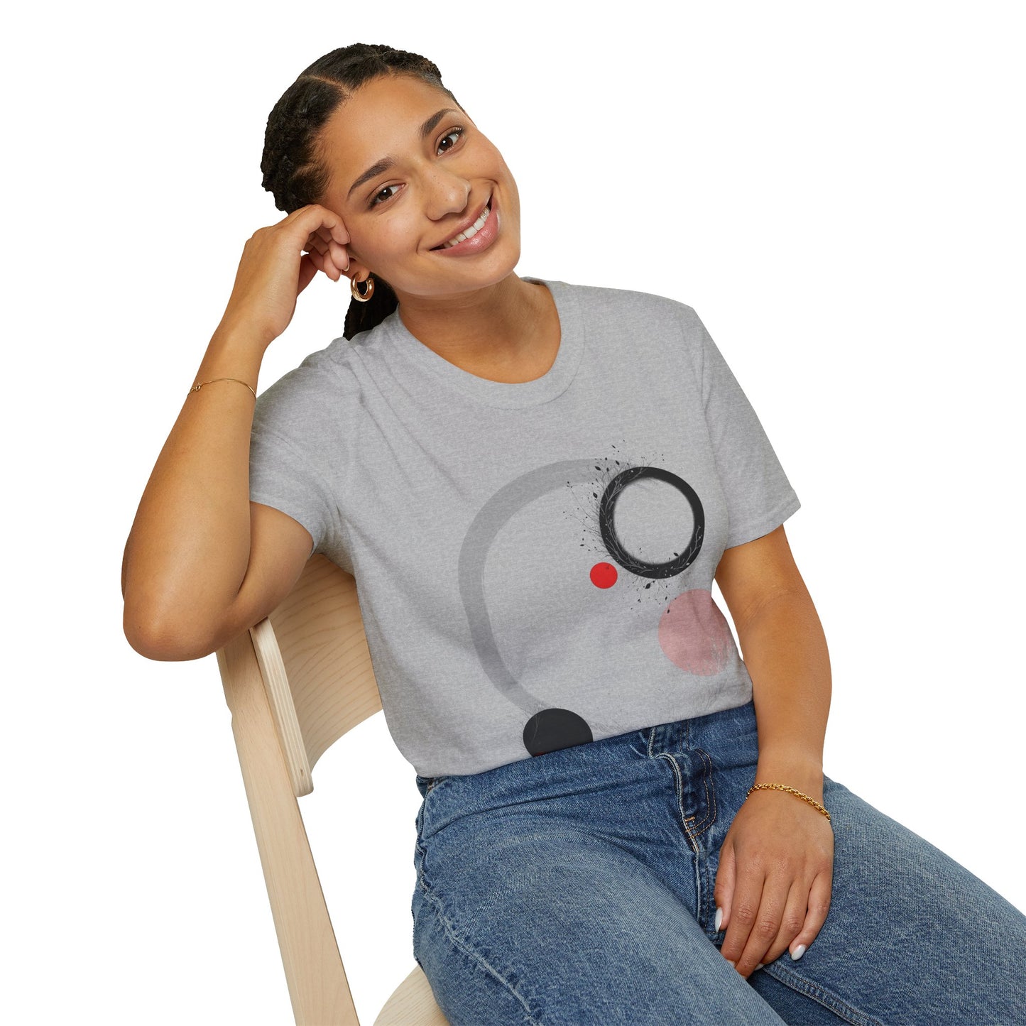 Black Red Sunrise - T-Shirt