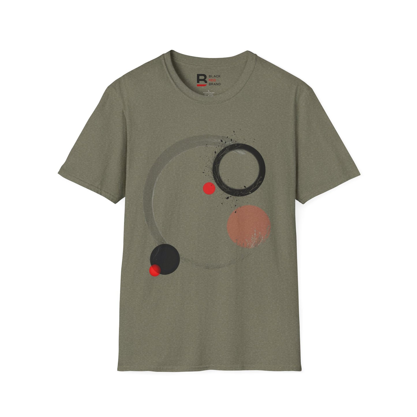 Black Red Sunrise - T-Shirt