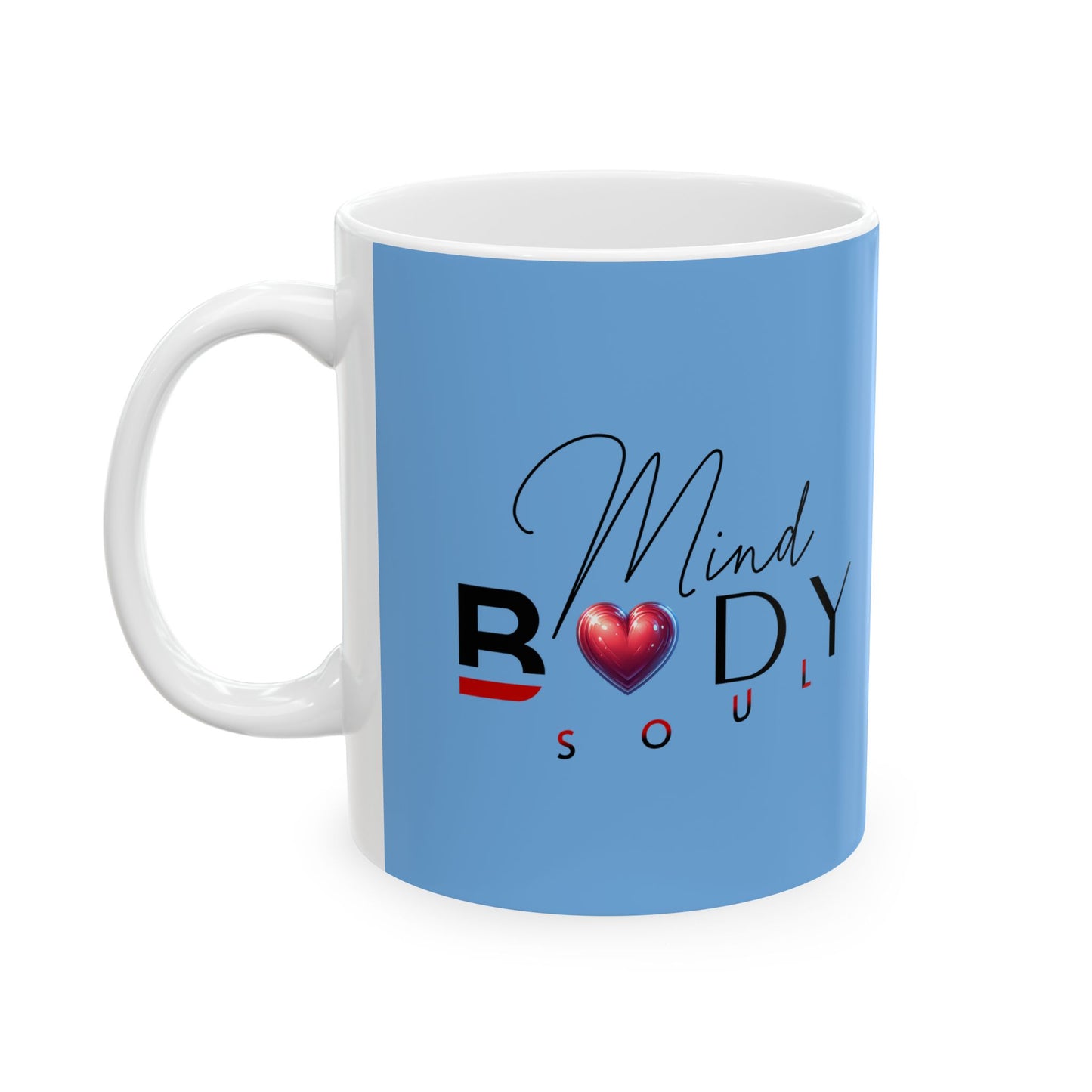 Mind, Body, Soul Mug | Light Blue