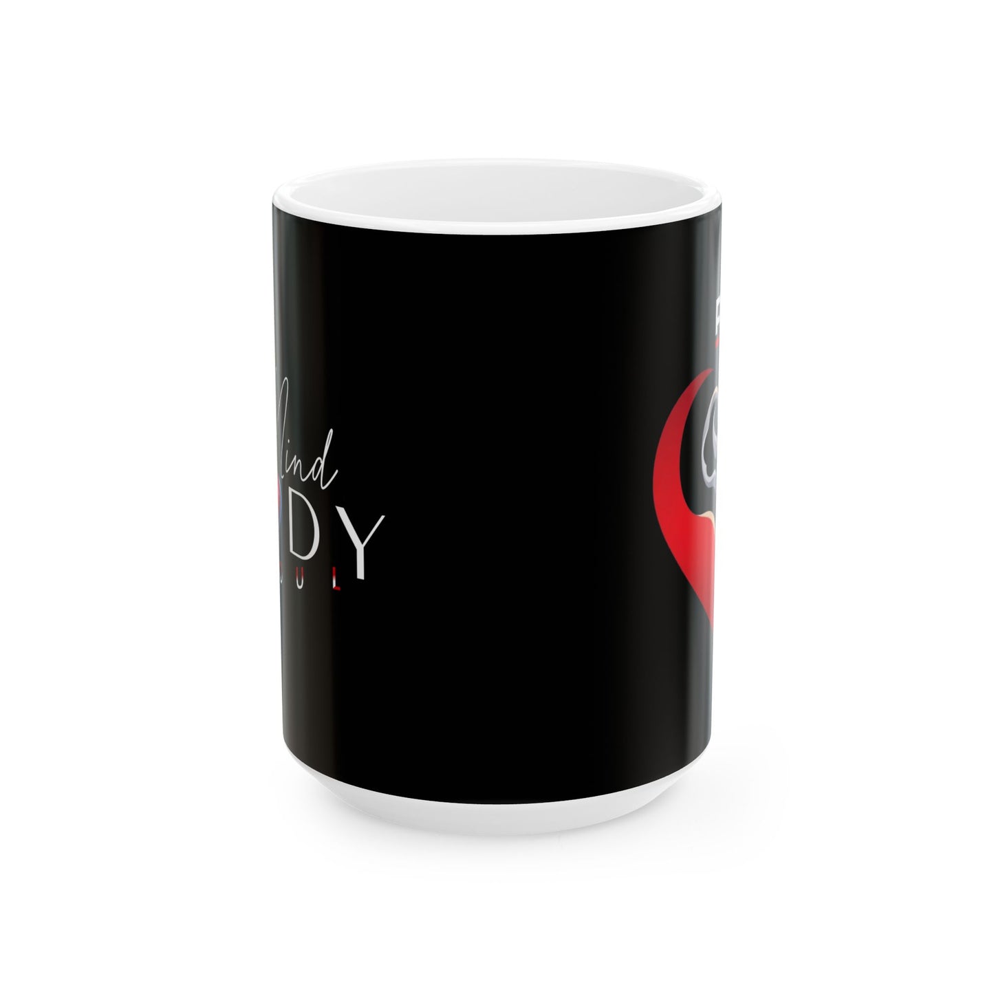 Mind, Body, Soul Mug | Black