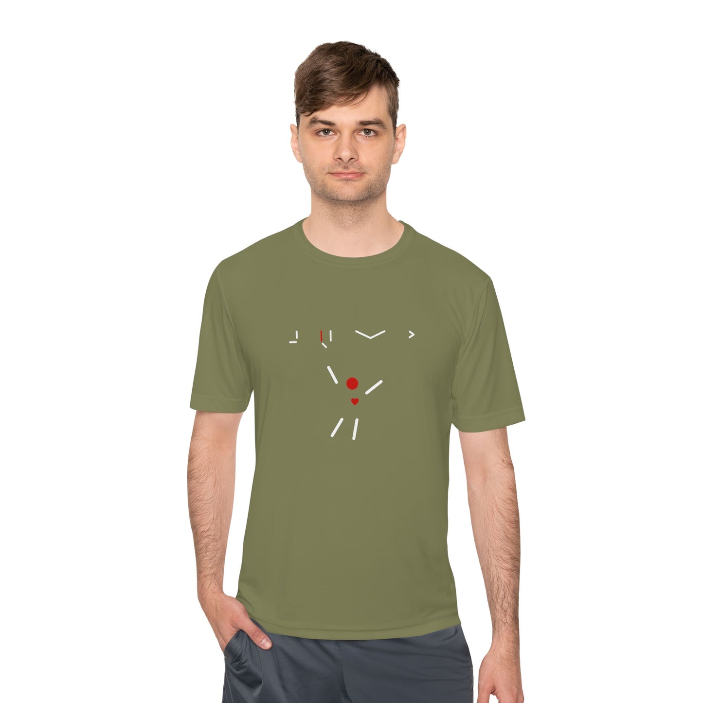 Jump! Moisture Wicking Active Tee, Sports Shirt