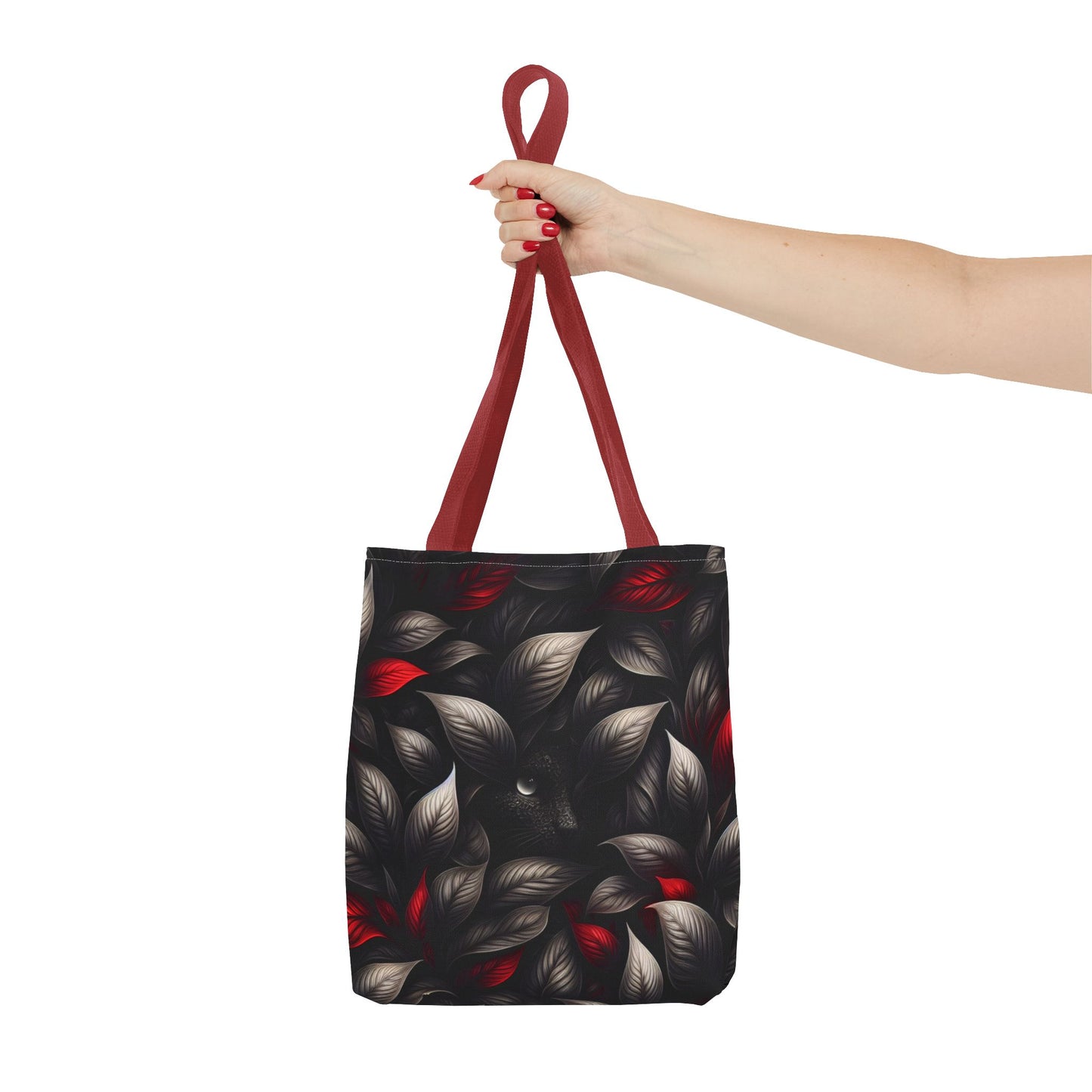 Black Red Mystical Tote Bag | Eco-Friendly Shopping Companion