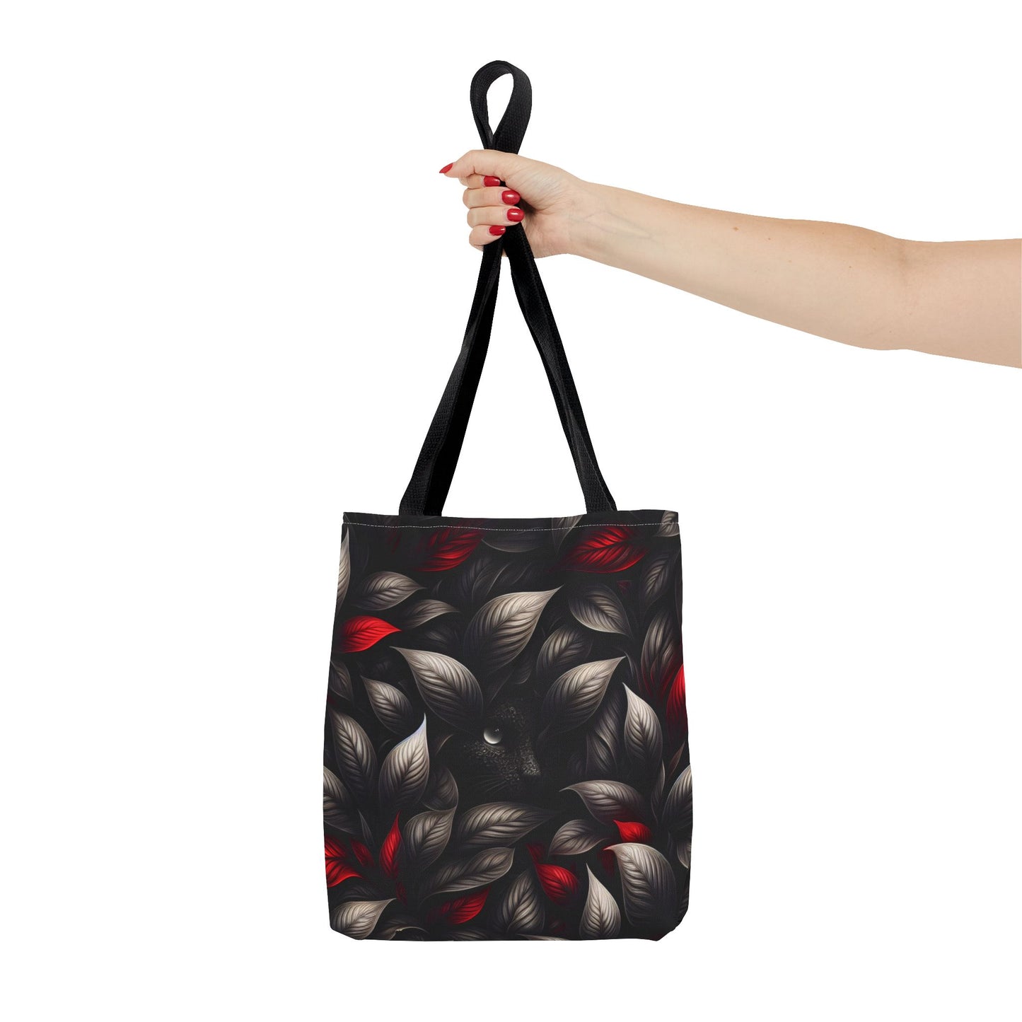 Black Red Mystical Tote Bag | Eco-Friendly Shopping Companion