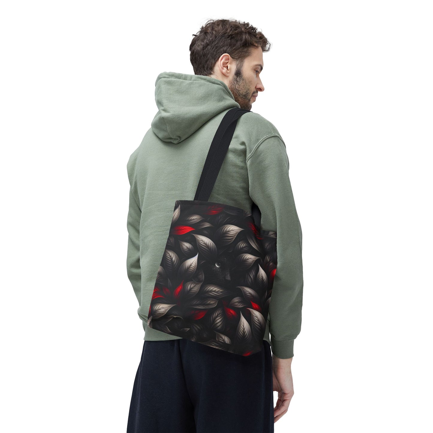 Black Red Mystical Tote Bag | Eco-Friendly Shopping Companion