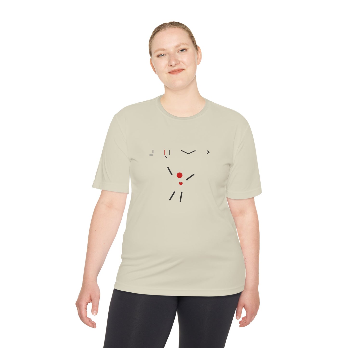 Jump! Moisture Wicking Active Tee, Sports Shirt
