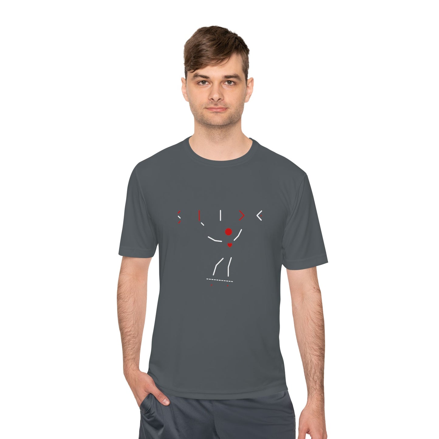 Slide! Moisture Wicking Active Tee, Sports Shirt