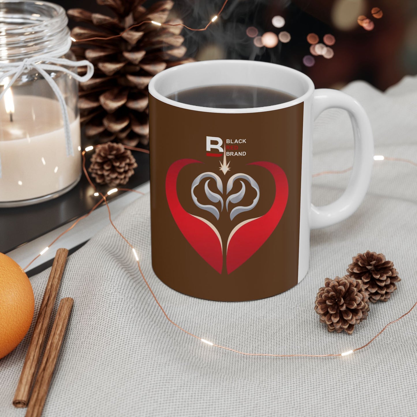 Mind, Body, Soul Mug | Brown