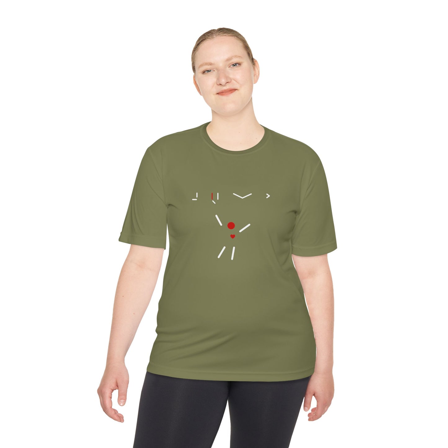 Jump! Moisture Wicking Active Tee, Sports Shirt