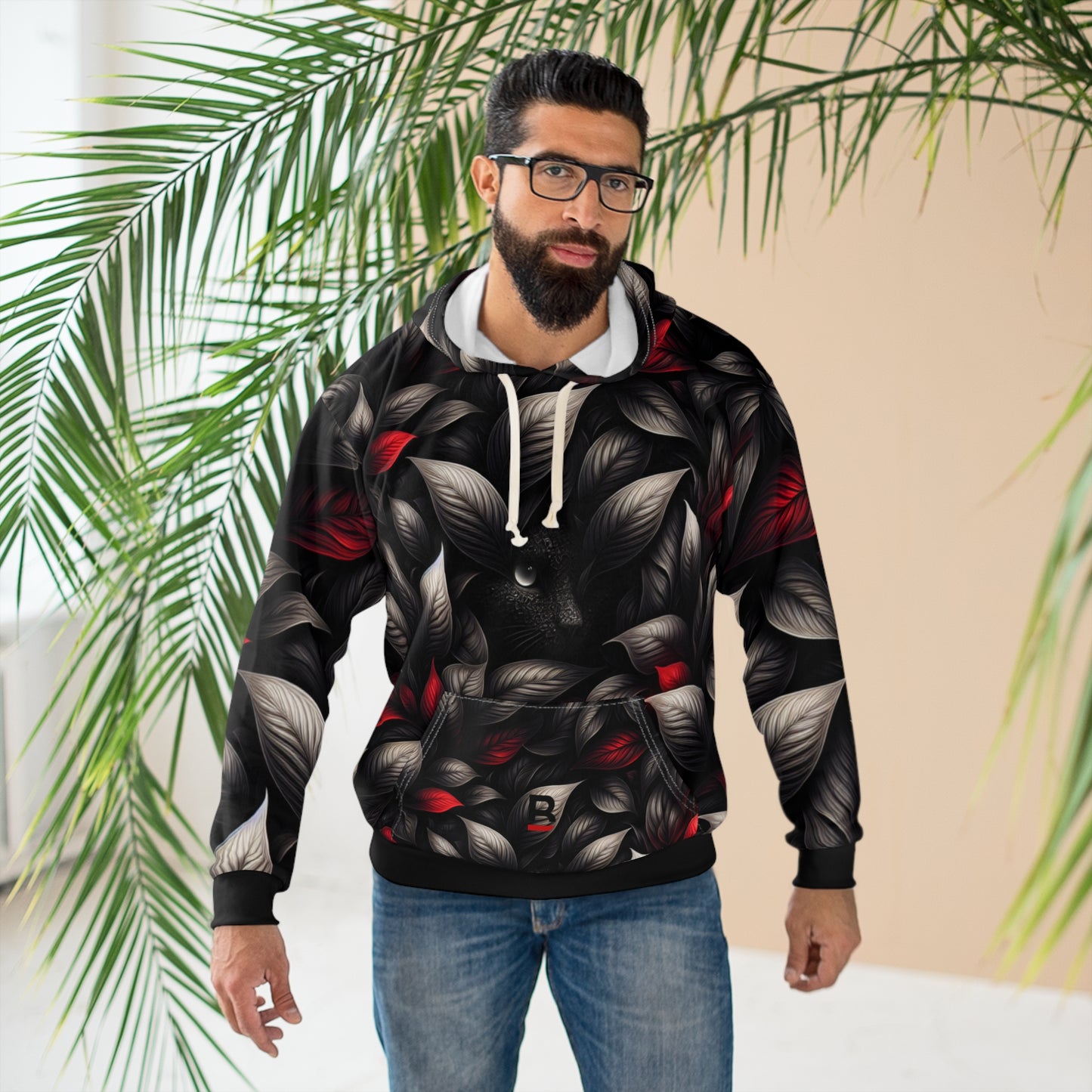 Black Red Cat | Hoodie