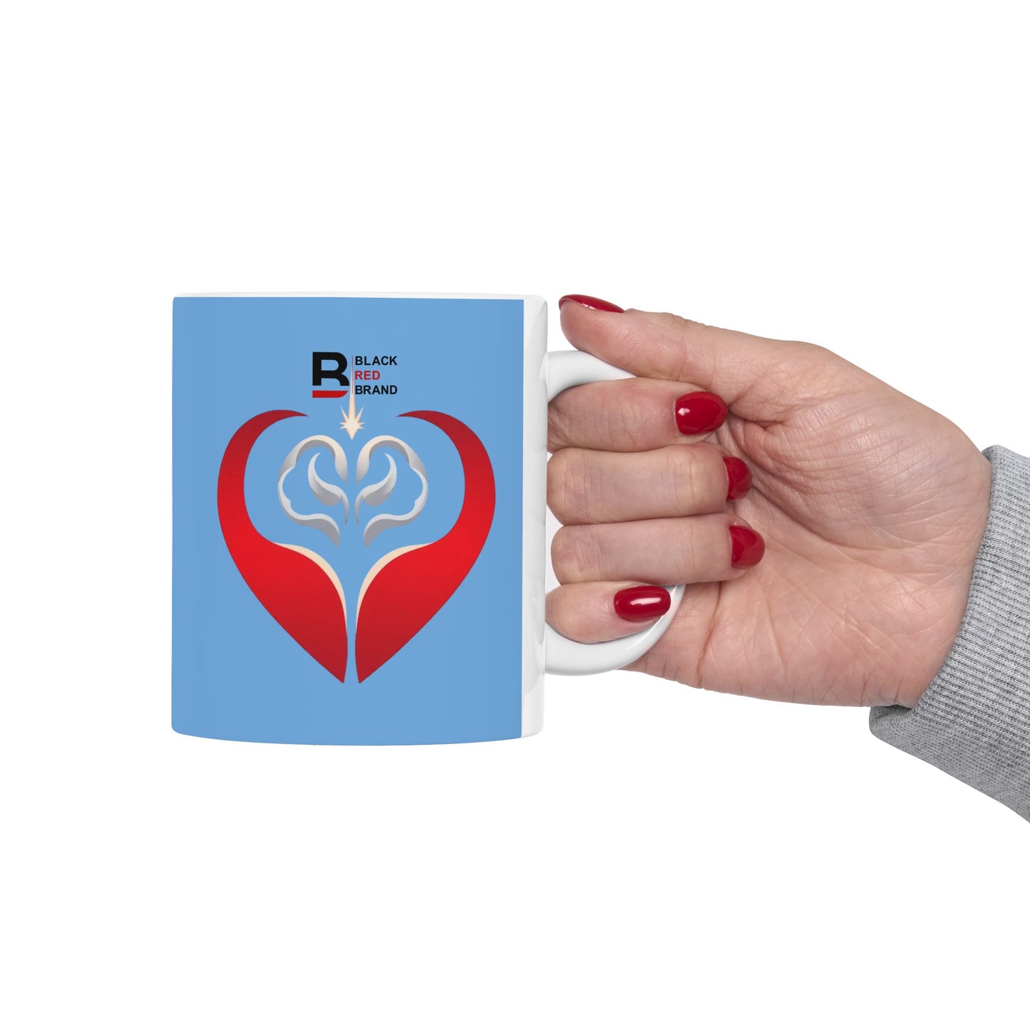 Mind, Body, Soul Mug | Light Blue