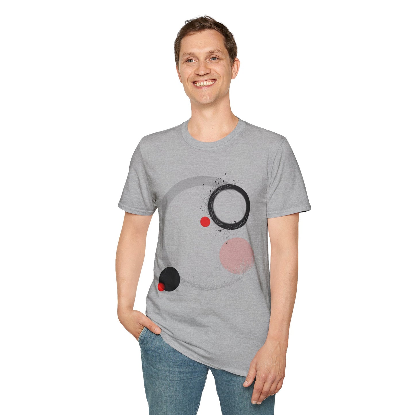 Black Red Sunrise - T-Shirt