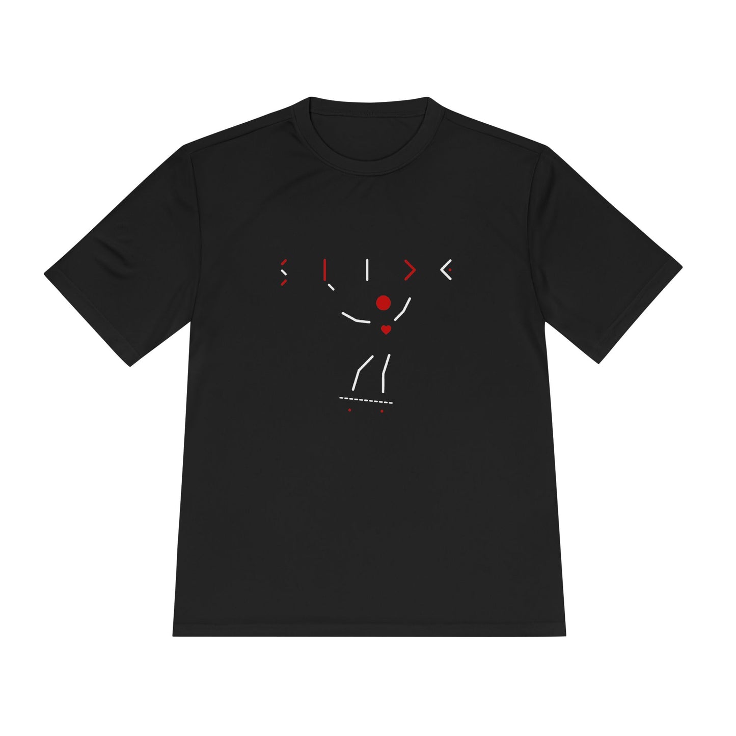 Slide! Moisture Wicking Active Tee, Sports Shirt