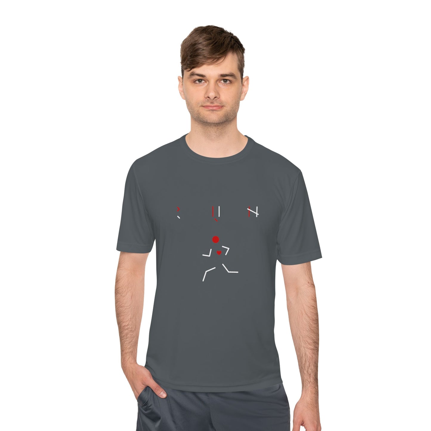 Run! Moisture Wicking Active Tee, Sports Shirt
