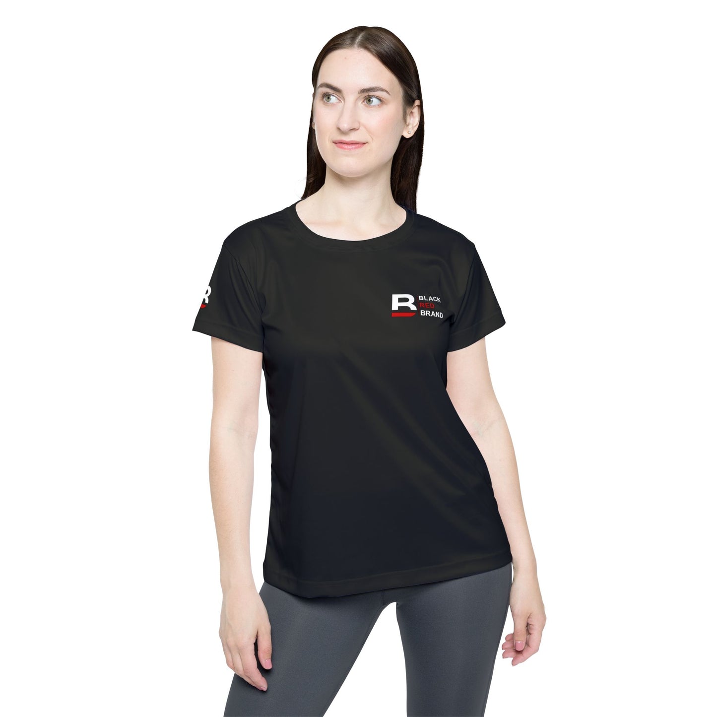 Black Red Cat Woman | Sports Jersey - Cool Athletic Tee for Cat Lovers
