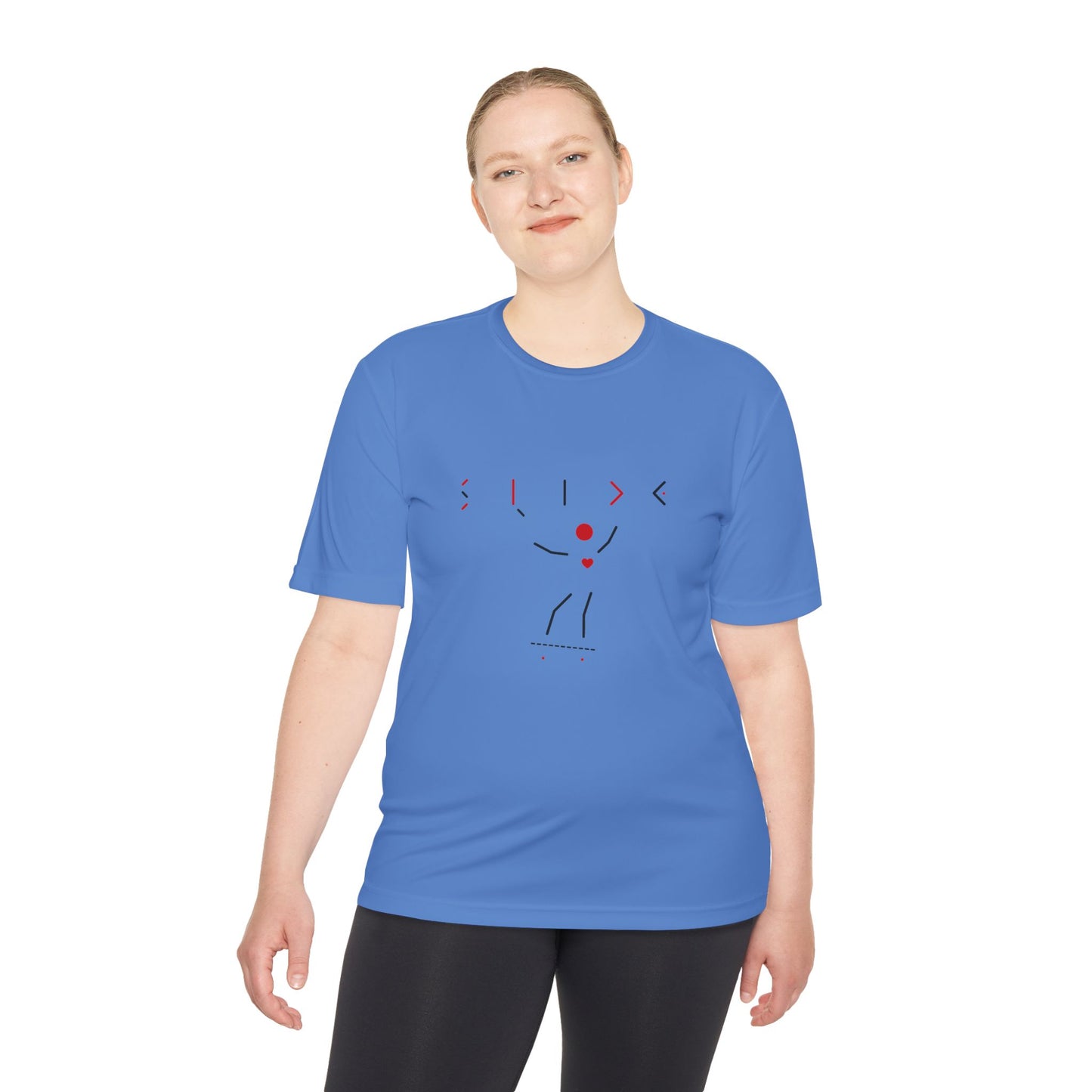 Slide! Moisture Wicking Active Tee, Sports Shirt