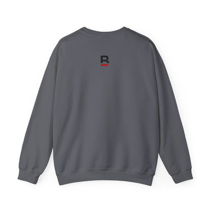 Black Red Lone King | Last Stand Crewneck Sweatshirt