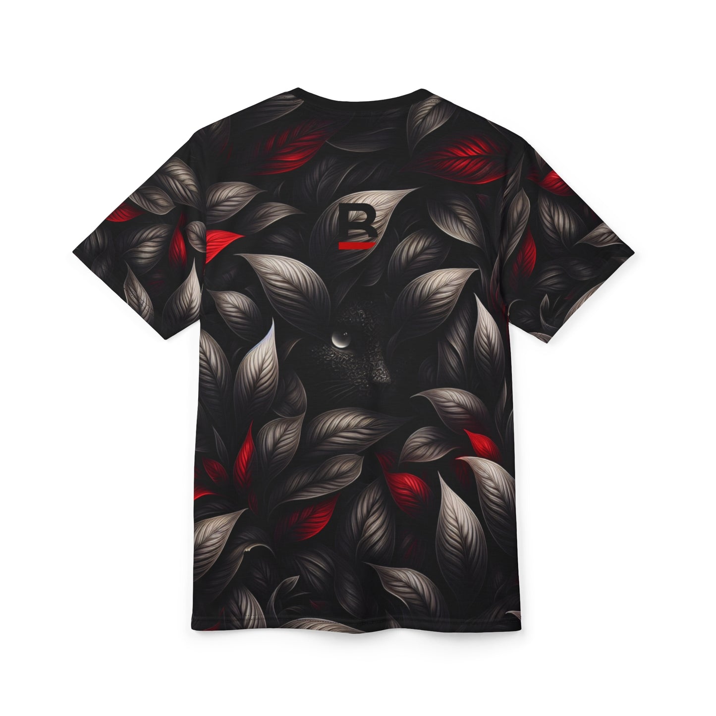 Black Red Cat | Silver Leaves