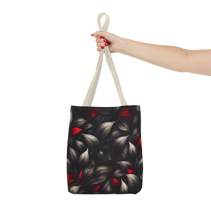 Black Red Mystical Tote Bag | Eco-Friendly Shopping Companion