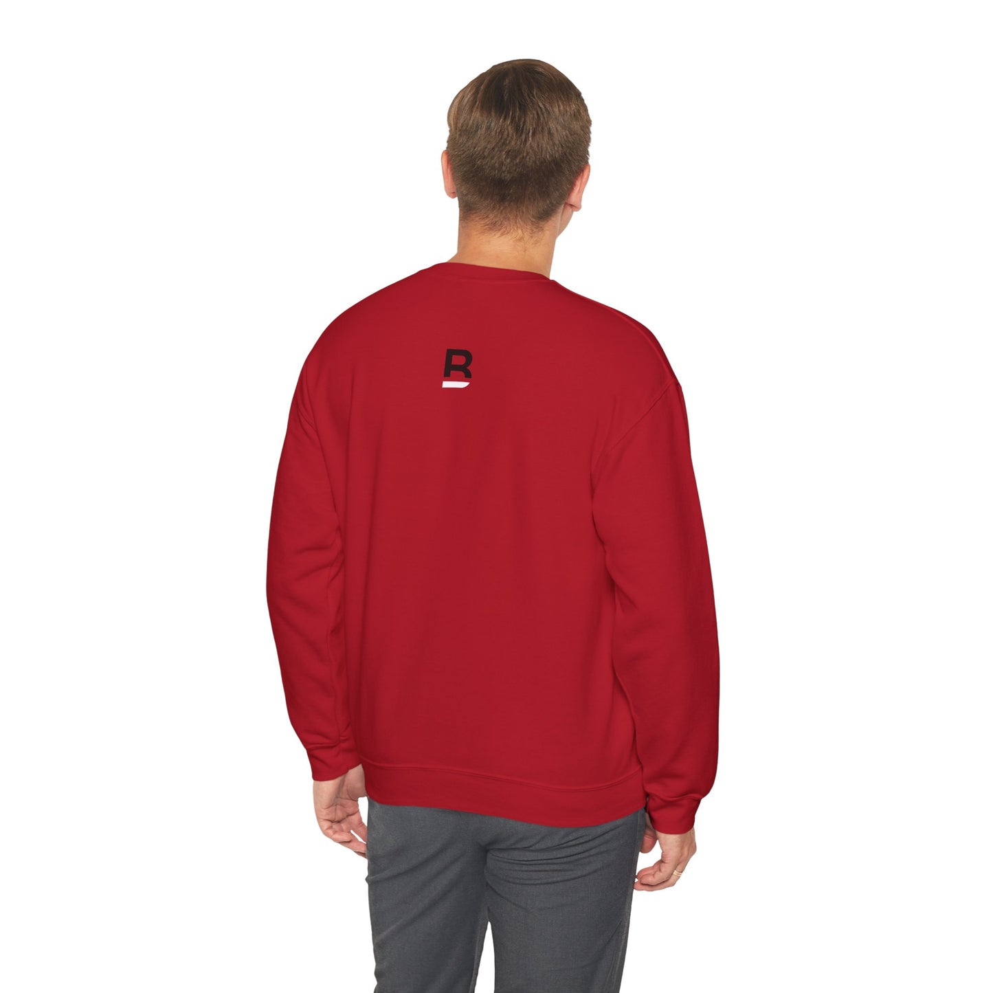 Black Red Lone King | Last Stand Crewneck Sweatshirt
