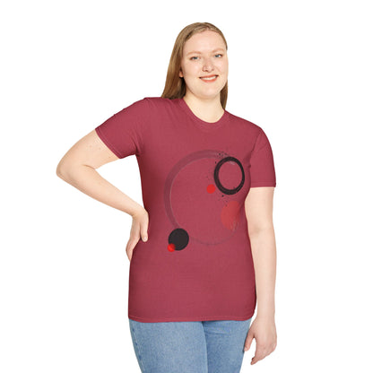 Black Red Sunrise - T-Shirt