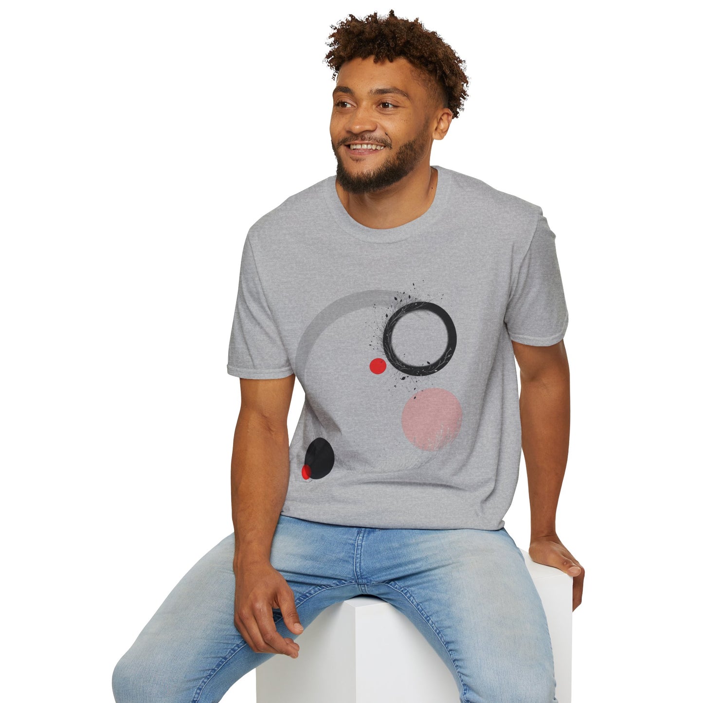 Black Red Sunrise - T-Shirt
