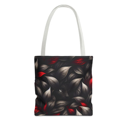 Black Red Mystical Tote Bag | Eco-Friendly Shopping Companion