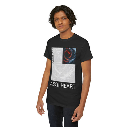 Black Red ASCII Heart | Hidden Messages :)