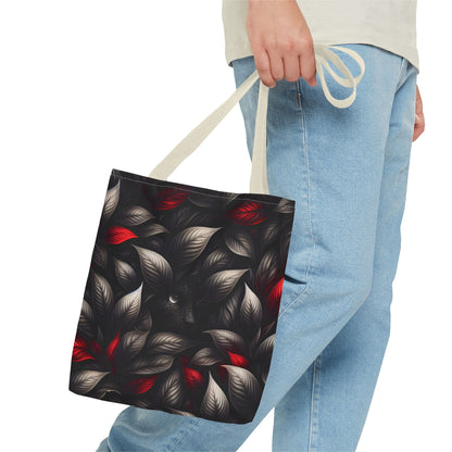 Black Red Mystical Tote Bag | Eco-Friendly Shopping Companion