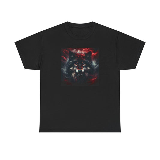 Black Red Wolf | Unleash the Beast Within