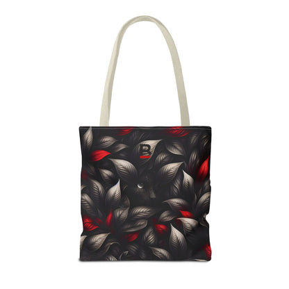 Black Red Mystical Tote Bag | Eco-Friendly Shopping Companion