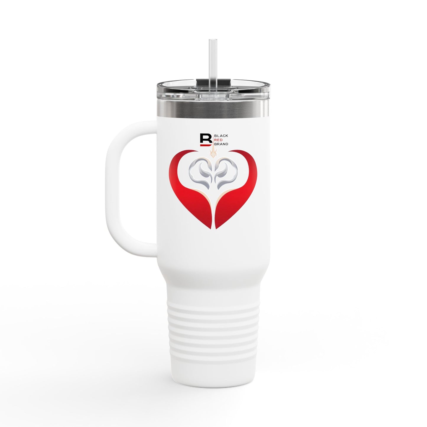 Mind Body Soul Insulated Travel Mug - 40oz Motivational Drinkware for Wellness Enthusiasts