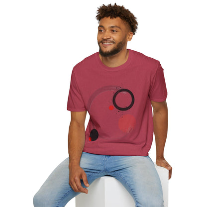 Black Red Sunrise - T-Shirt