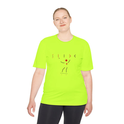 Slide! Moisture Wicking Active Tee, Sports Shirt
