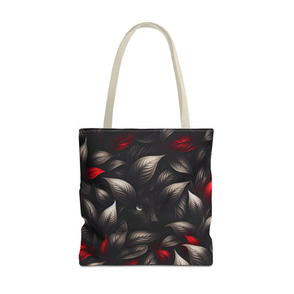 Black Red Mystical Tote Bag | Eco-Friendly Shopping Companion