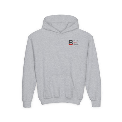 Youth Black Red Xubu Stance | Heavy Blend Hooded Sweatshirt