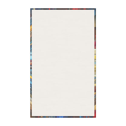 Mosaic Heart Tea Towels - Colorful Cotton Kitchen Accessories