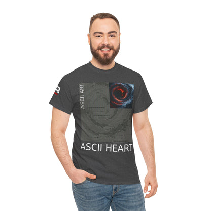 Black Red ASCII Heart | Hidden Messages :)