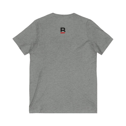 Heart & Tic Tac Toe V-Neck Tee