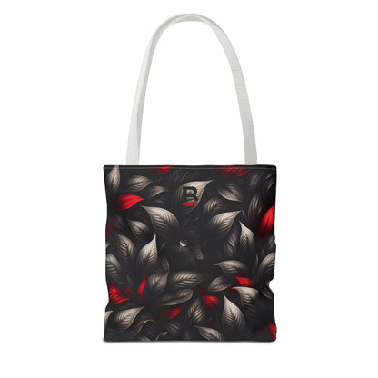 Black Red Mystical Tote Bag | Eco-Friendly Shopping Companion