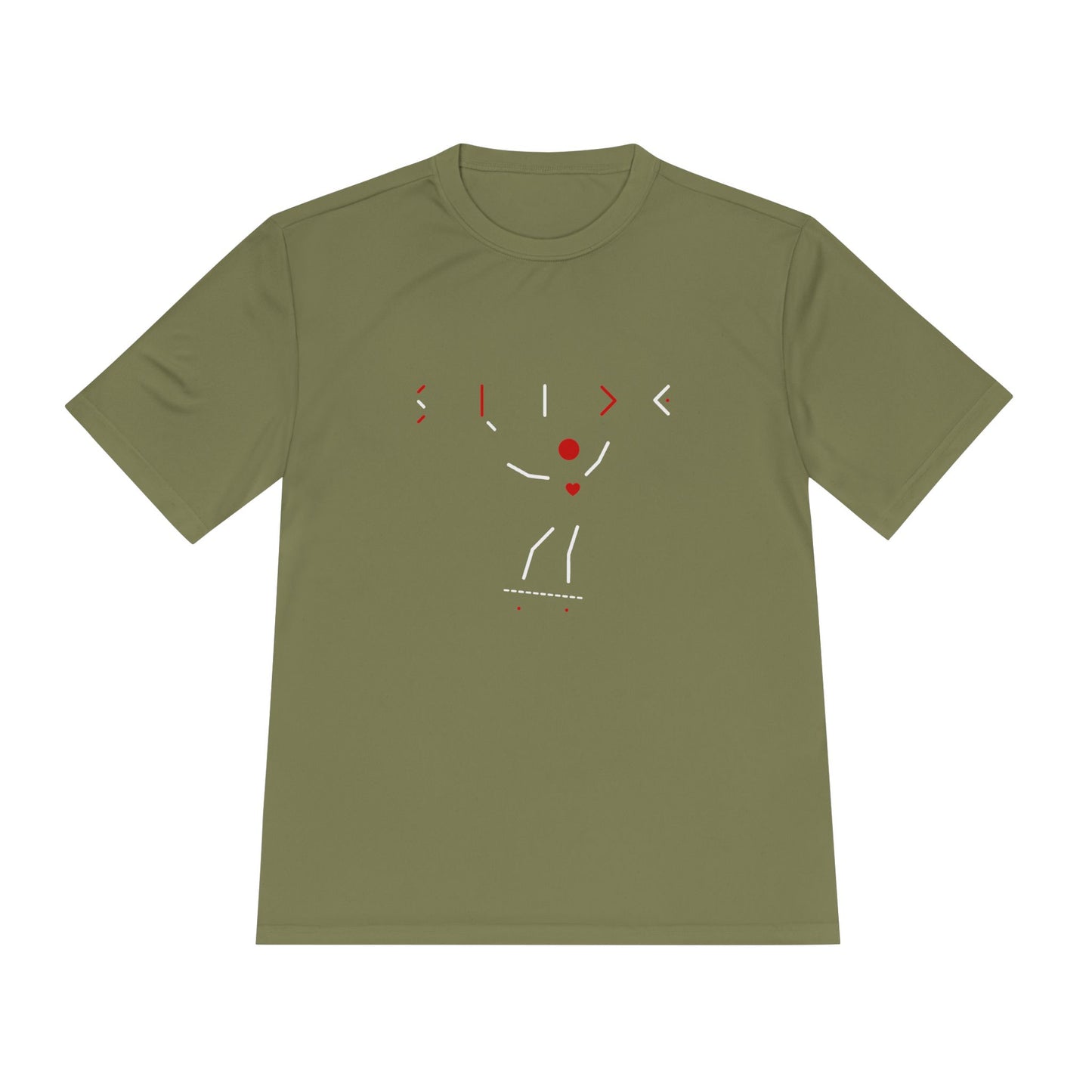 Slide! Moisture Wicking Active Tee, Sports Shirt