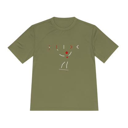 Slide! Moisture Wicking Active Tee, Sports Shirt
